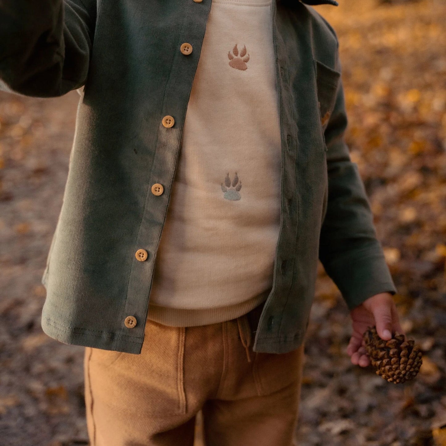 Sweatbroek - Bruin - Forest Friends