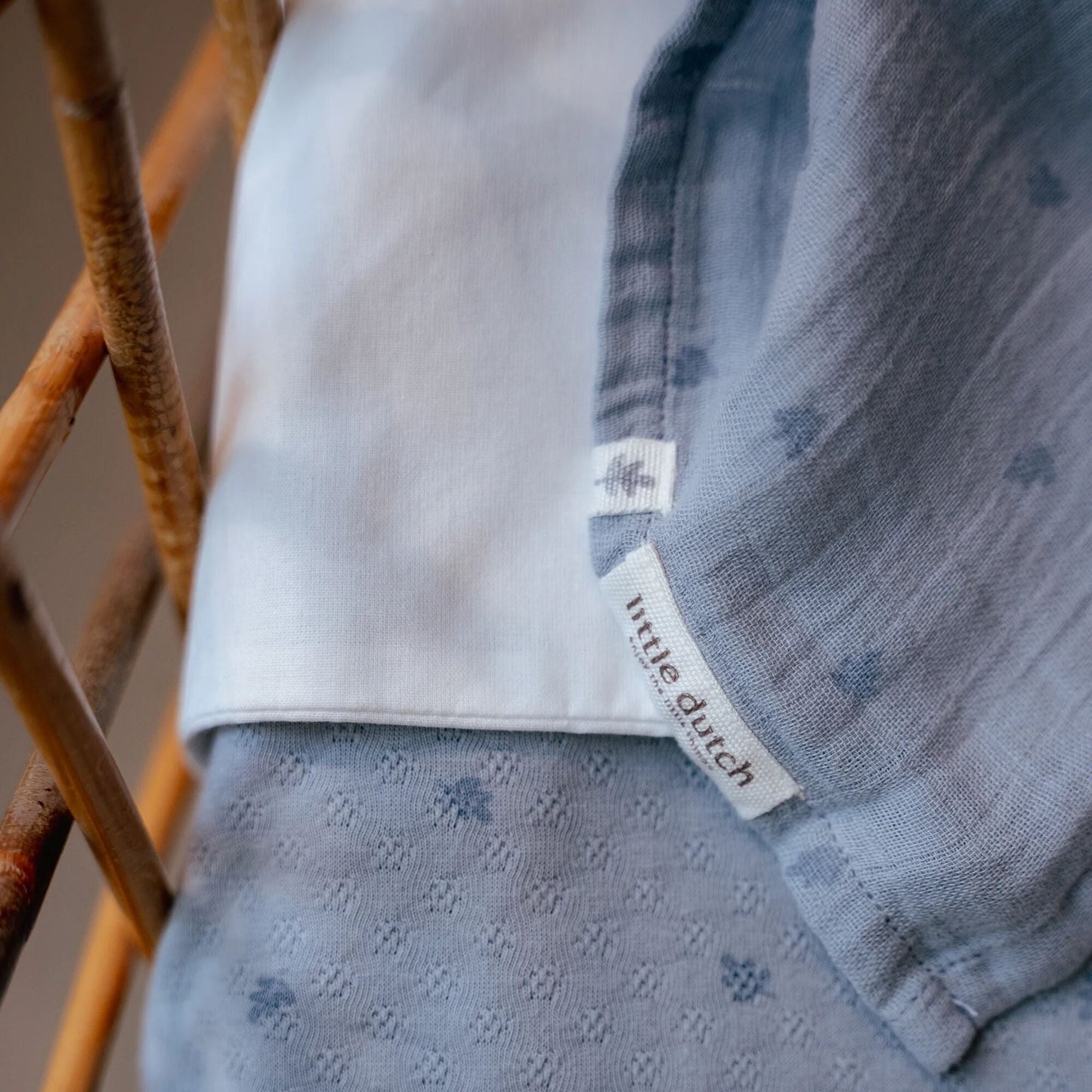 Swaddle - Blauw - 120 cm - Essentials