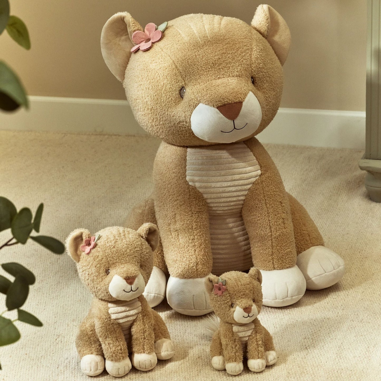 Knuffel Leeuwin - 17 cm