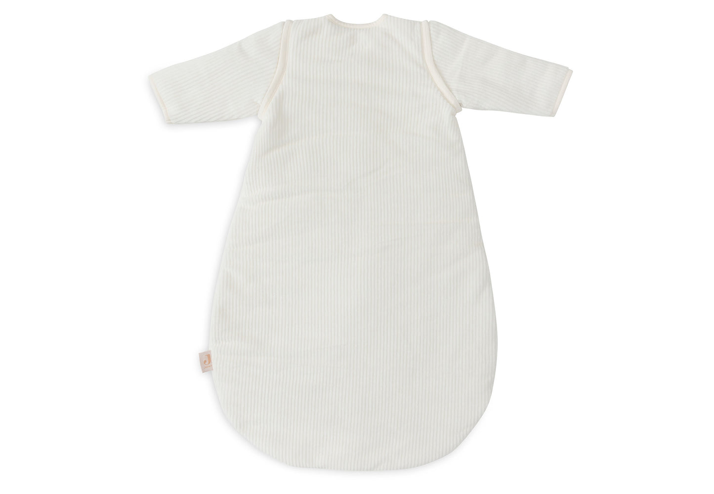 Baby Slaapzak Met Afritsbare Mouw Rib - Ivory