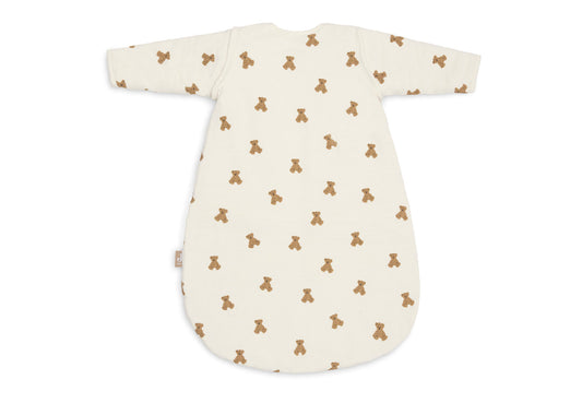 Slaapzak met afritsbare mouw Rond - Mini Teddy Bear Little Waffle