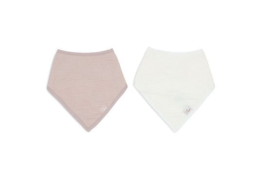 Slab Bandana Hydrofiel - Wild Rose/Oatmeal - 2 Stuks