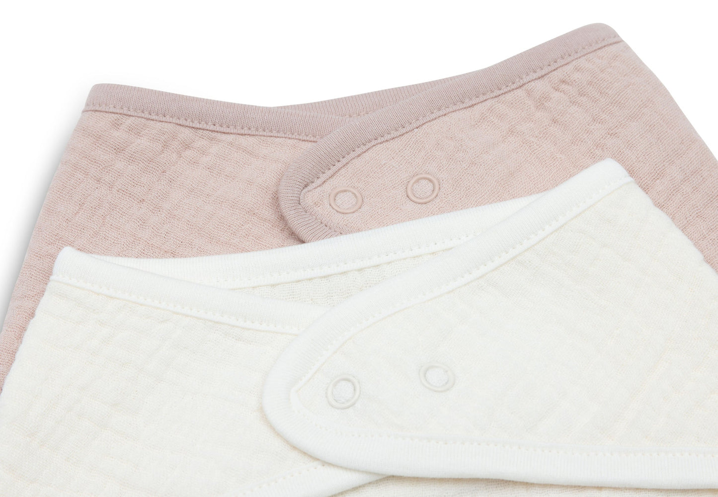 Slab Bandana Hydrofiel - Wild Rose/Oatmeal - 2 Stuks