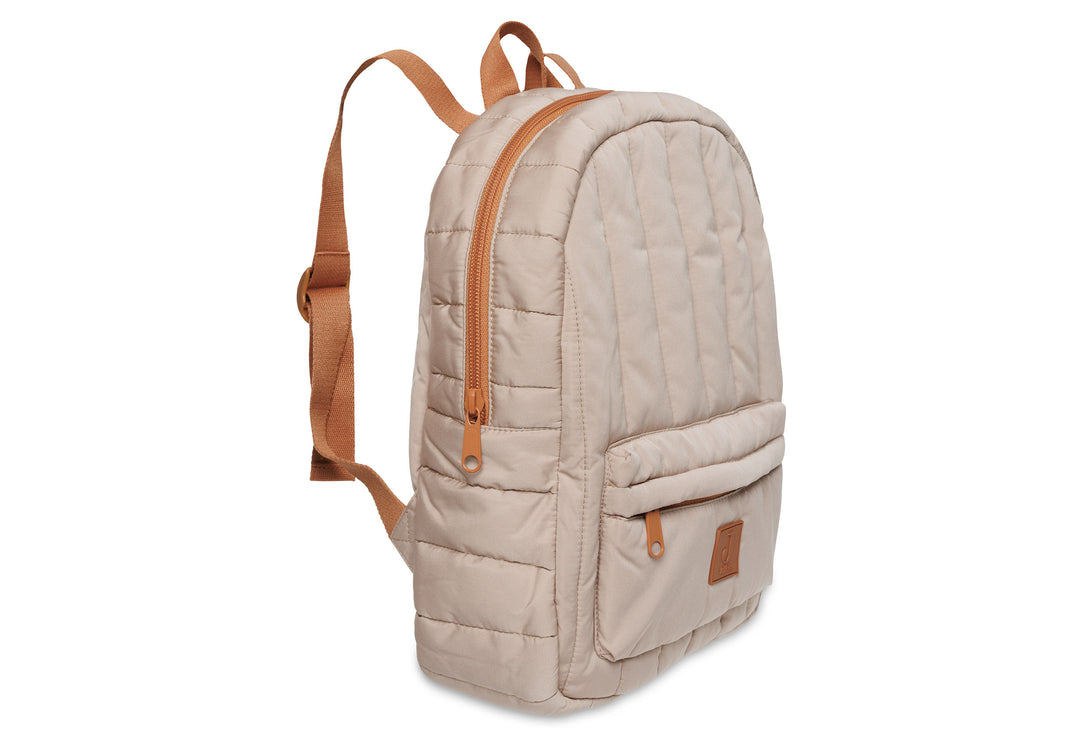 Puffed Backpack - Biscuit