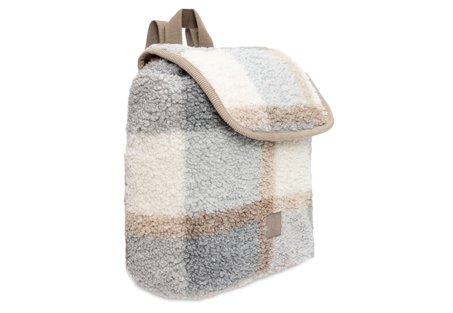 Rugtasje Check - Bouclé