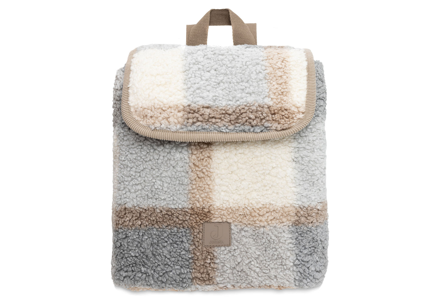 Rugtasje Check - Bouclé