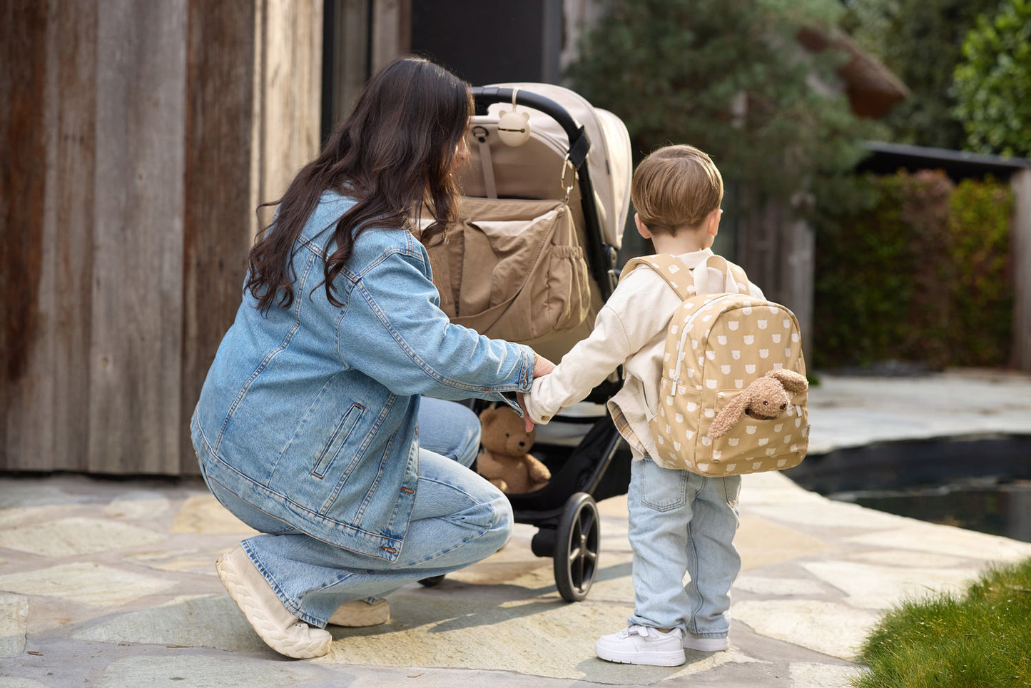 Rugtasje - Teddy Bear