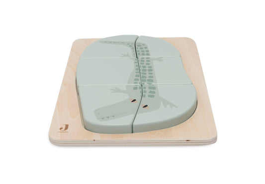 Wooden Puzzle Jungle Jambo - Croco
