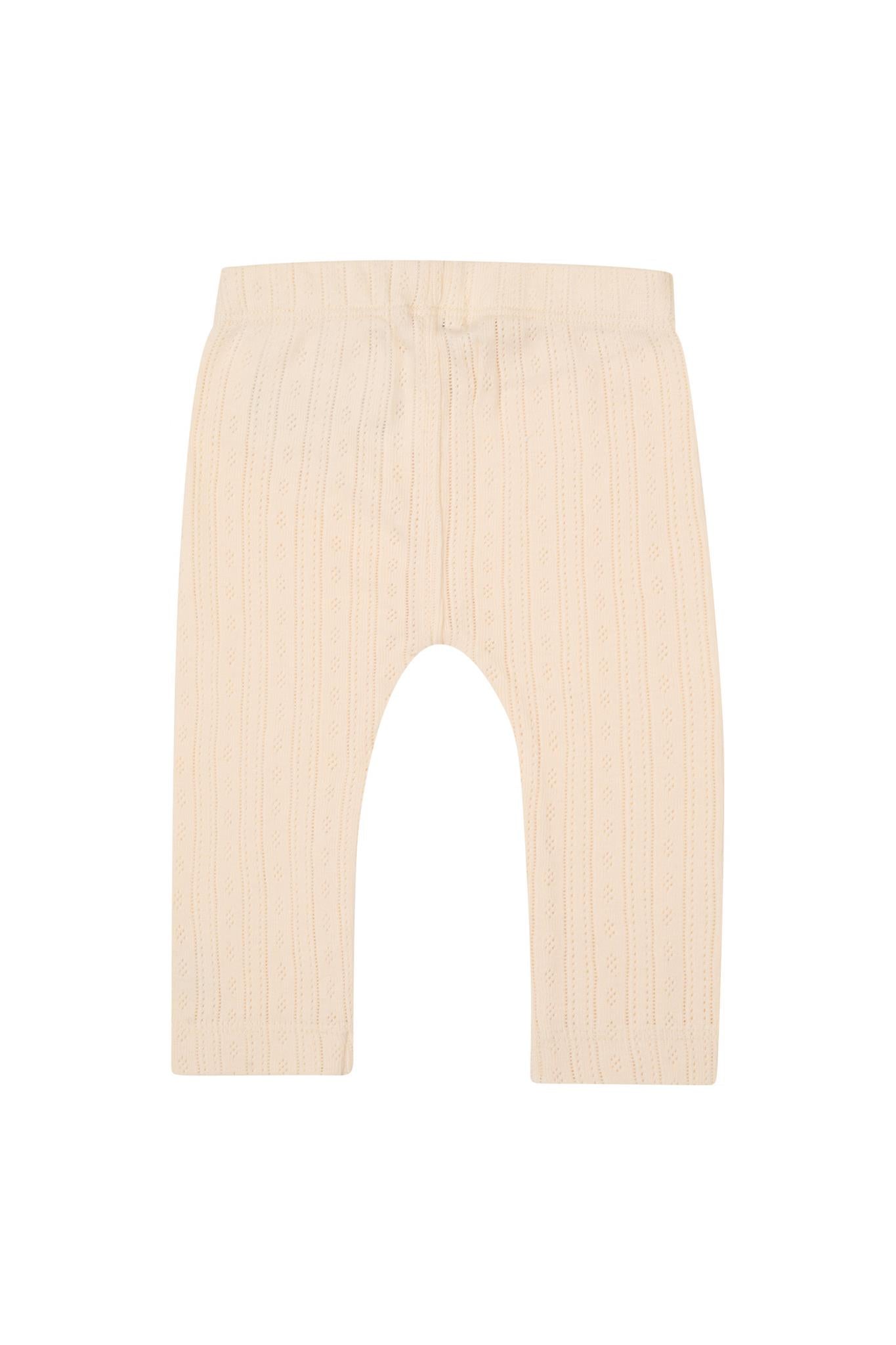 LEGGING FLEURINES - BUTTER CREAM