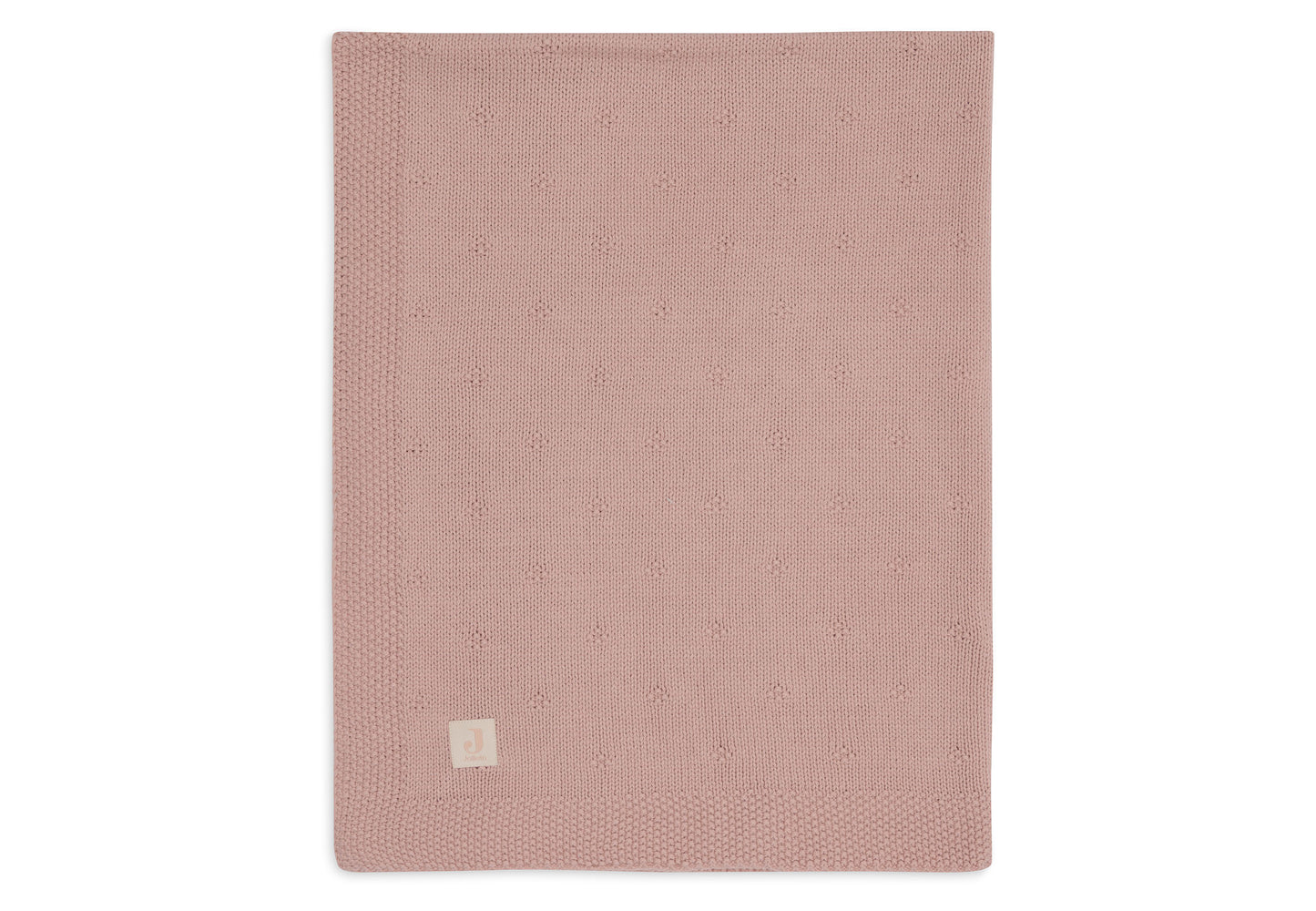Deken Wieg 75x100cm Cosy Knit - Wild Rose