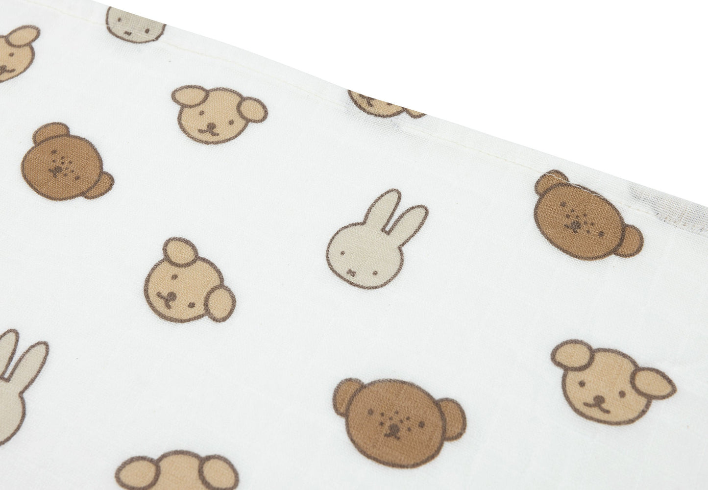 Hydrofiele Doek Small 70x70cm - Miffy and Friends - 3 Stuks