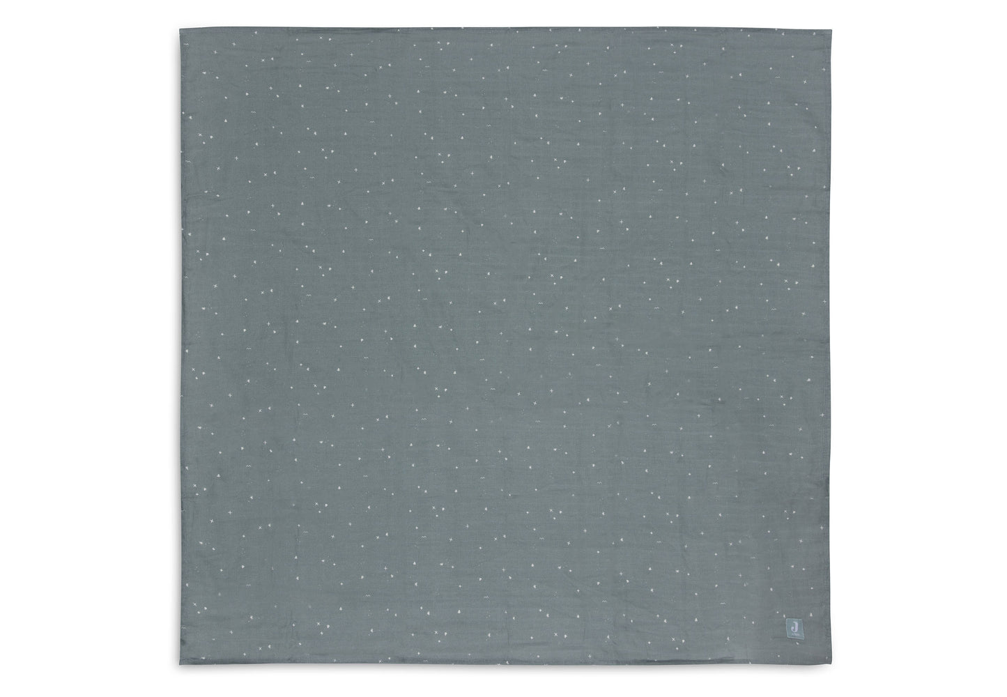 Hydrofiele Doek Large 115x115cm Twinkling - Sea Green - 2 Stuks