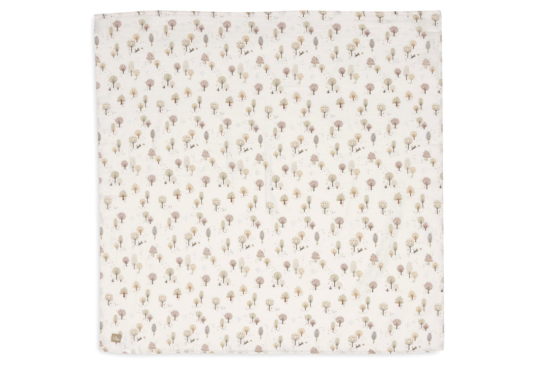 Hydrofiele Doek Large 115x115cm - Tiny Park - 2 Stuks