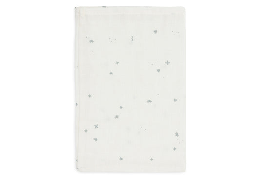 Washcloth Hydrofiel Twinkling - Sea Green - 3 Pieces