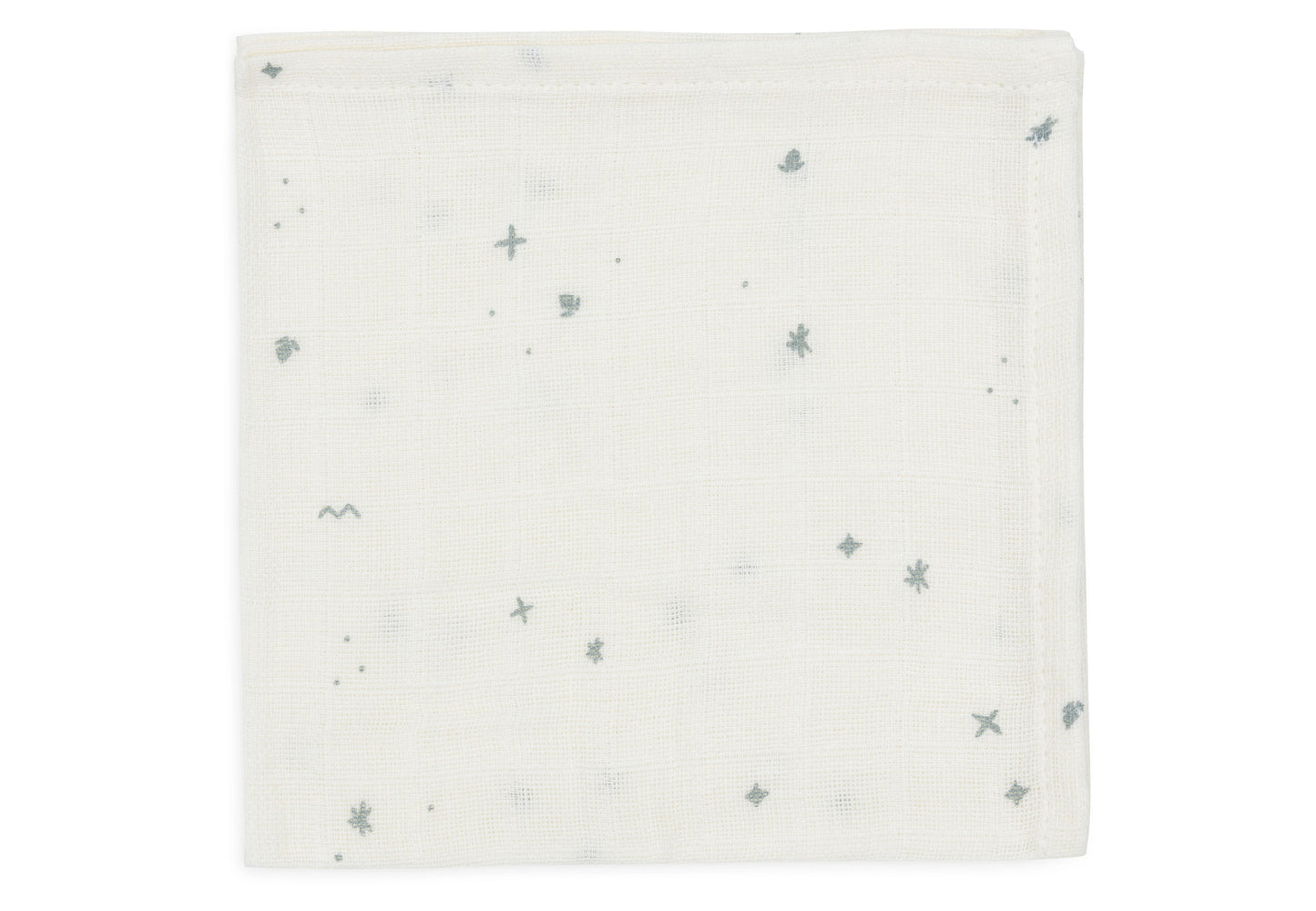 Hydrofiel Monddoekje Twinkling - Sea Green - 3 Stuks