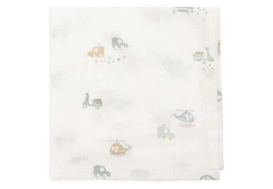 Hydrofiel Monddoekje 31x31cm - On The Go - 3 Stuks