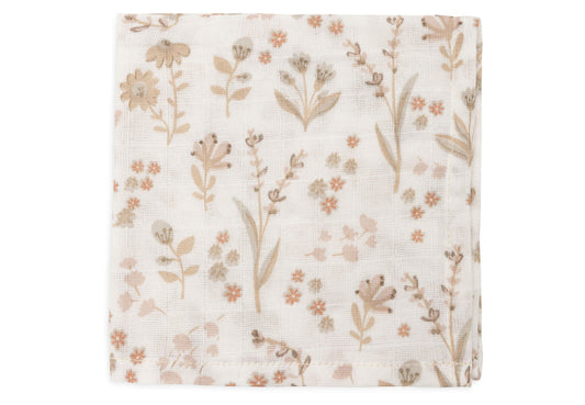 Hydrofiel Monddoekje 31x31cm - Bloomy - 3 Stuks