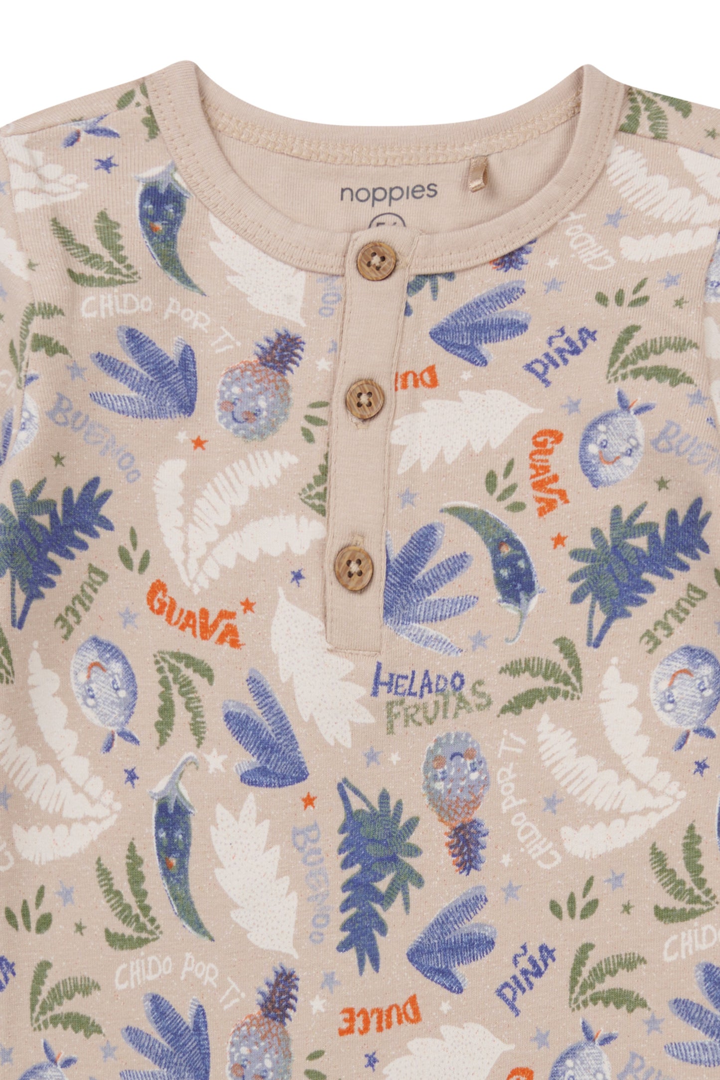 Boxpak Offida - Fruit pattern Sand/Nude
