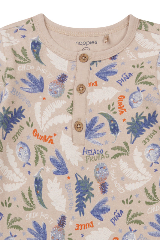 Boxpak Offida - Fruit pattern Sand/Nude