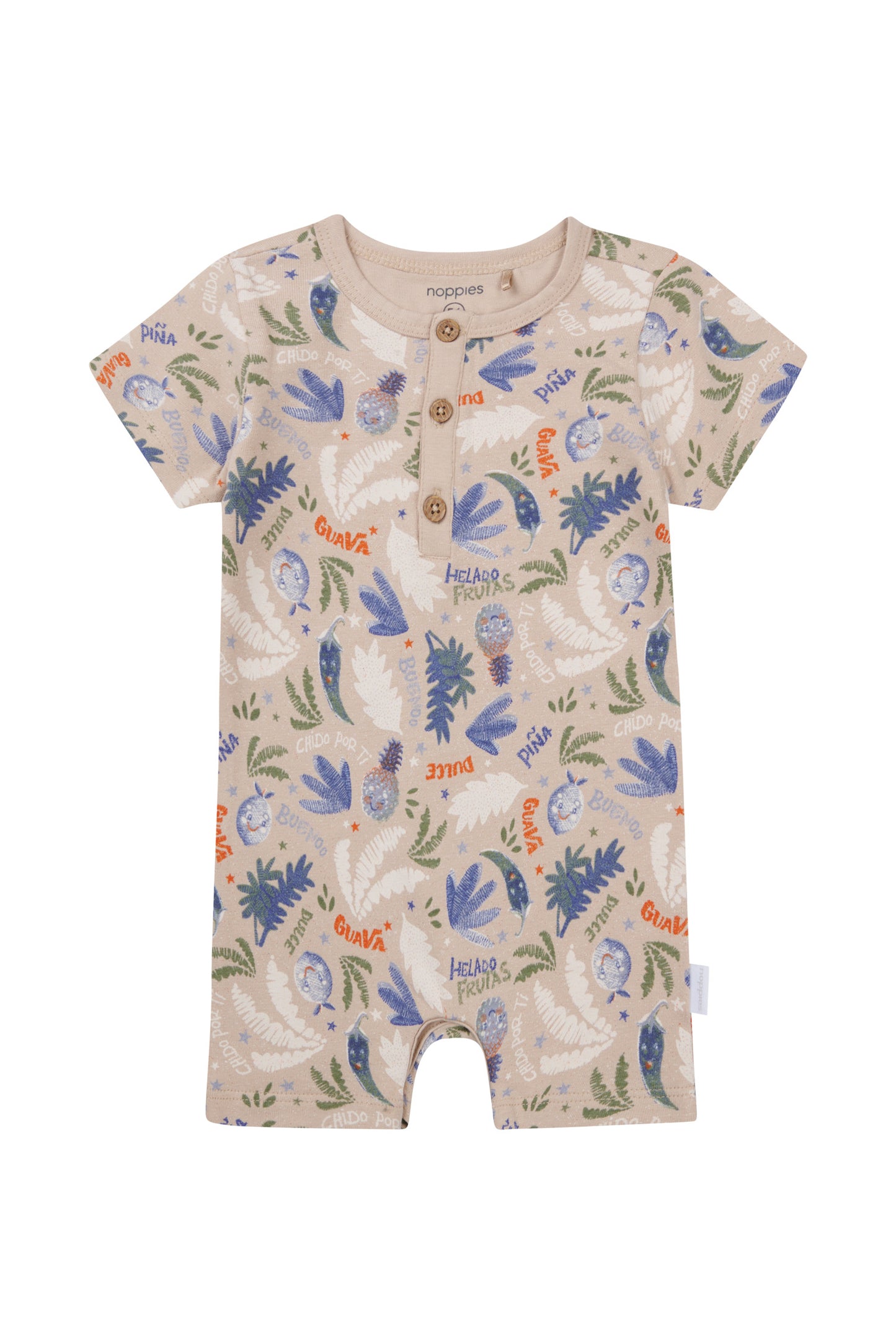Boxpak Offida - Fruit pattern Sand/Nude