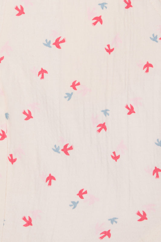 Broek Morada - Animals pattern Off white