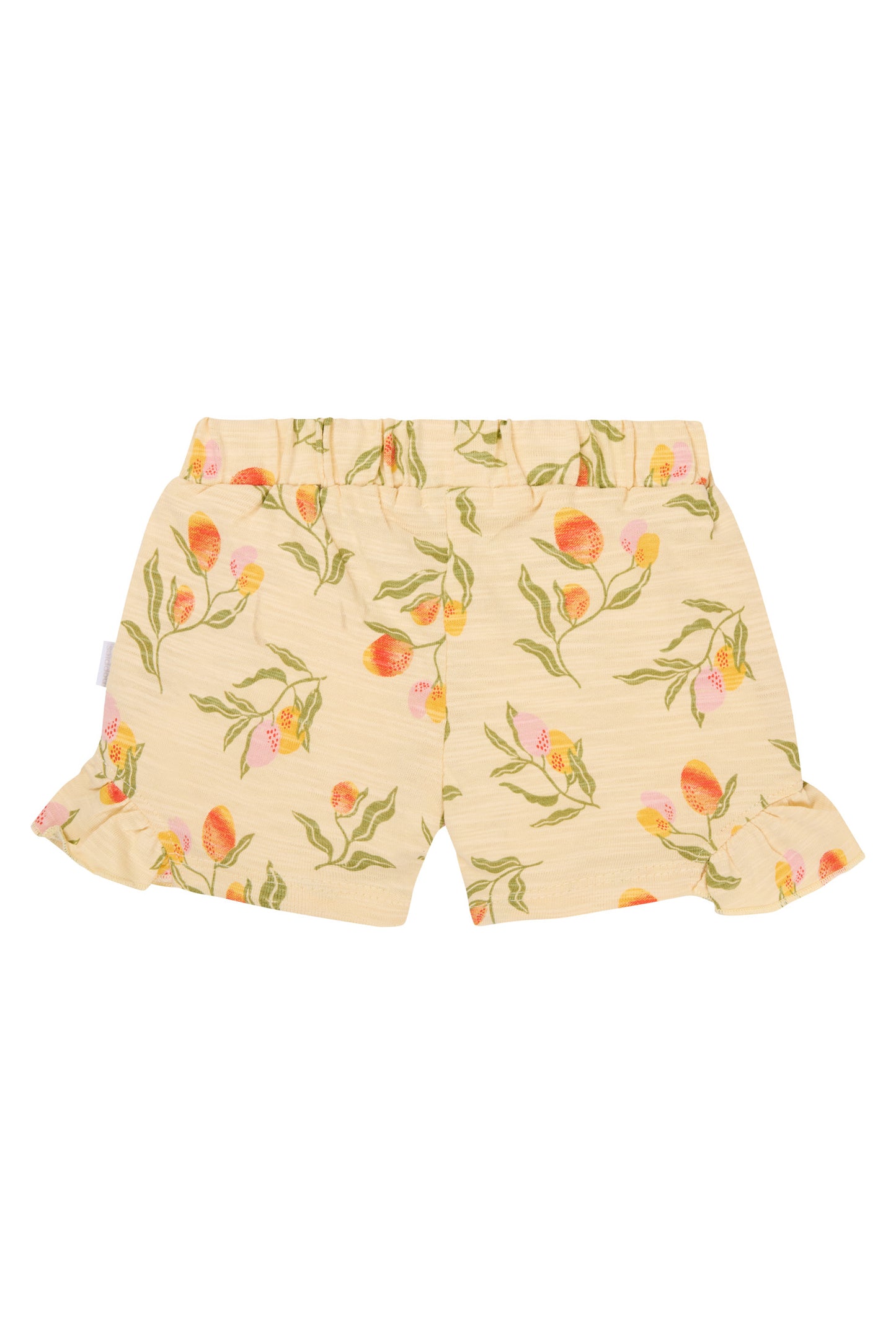 Short Marion - Fruit pattern Medium Yellow