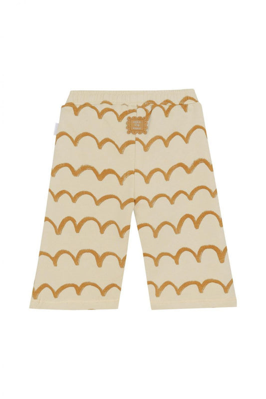 Broek Tanton - Abstract Pattern Off White