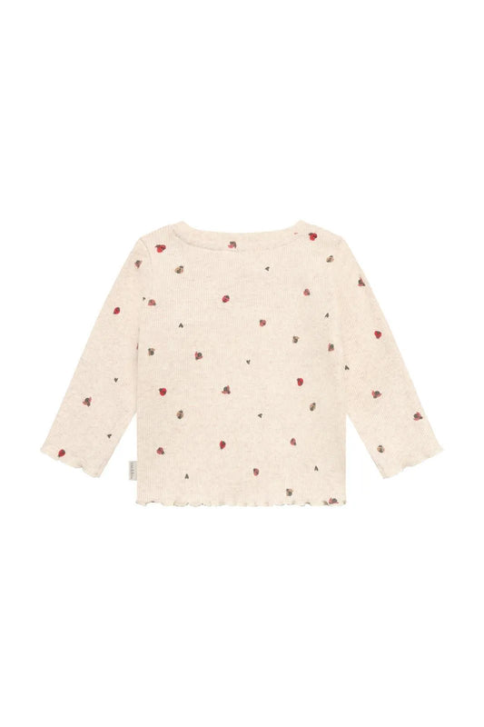 Longsleeve all over print - Sand Melange