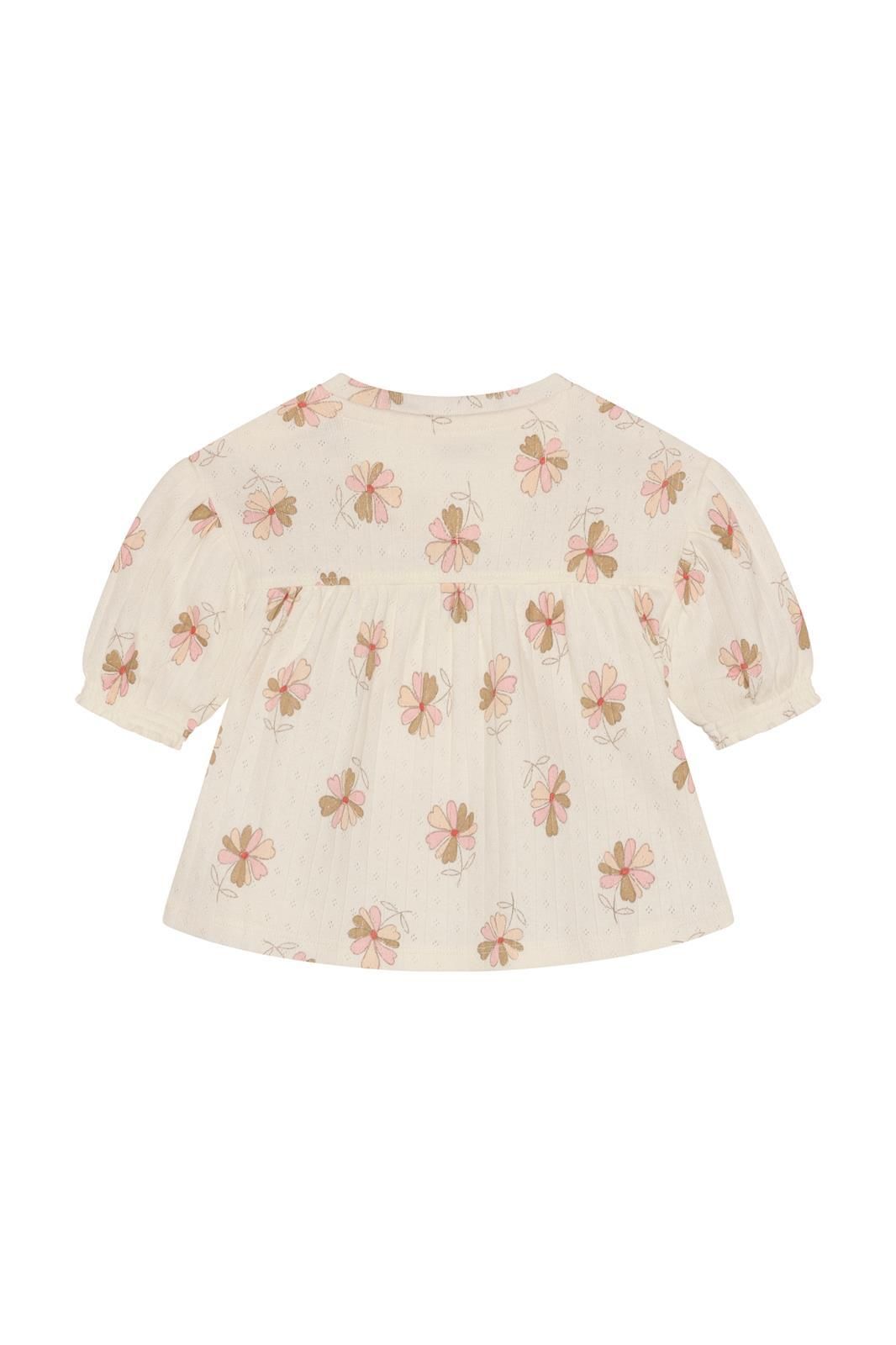 Jurk all over print - Egret