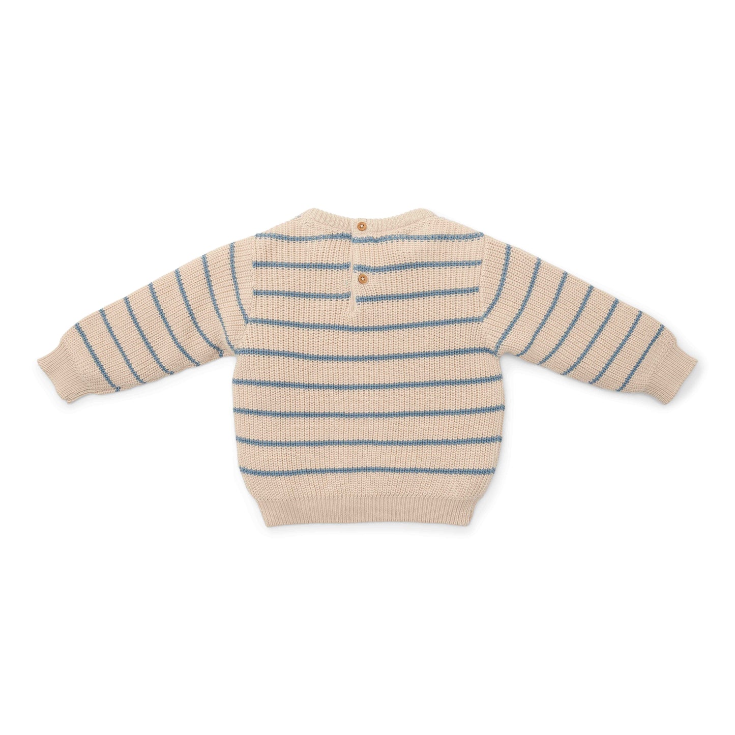 Gebreide trui Ice Blue Stripe