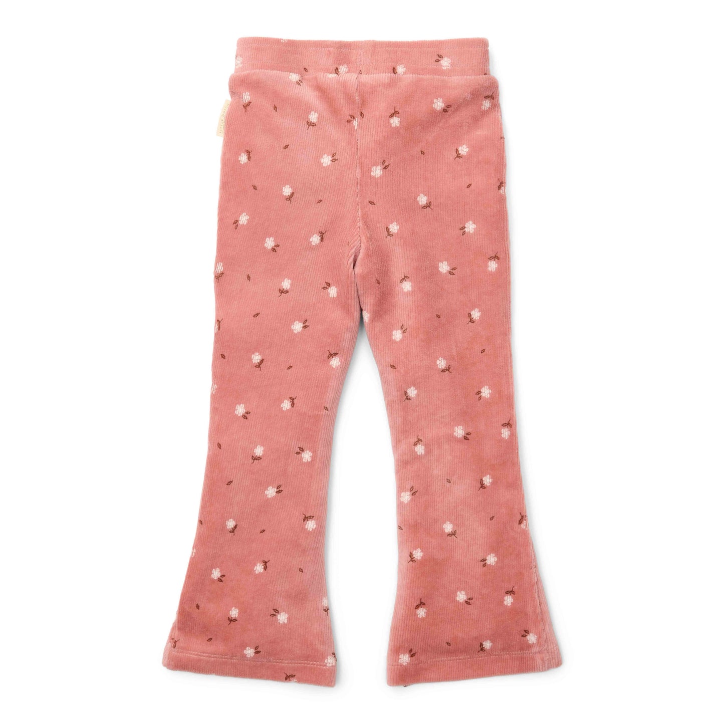 Flared broek Warm Rose Flowers