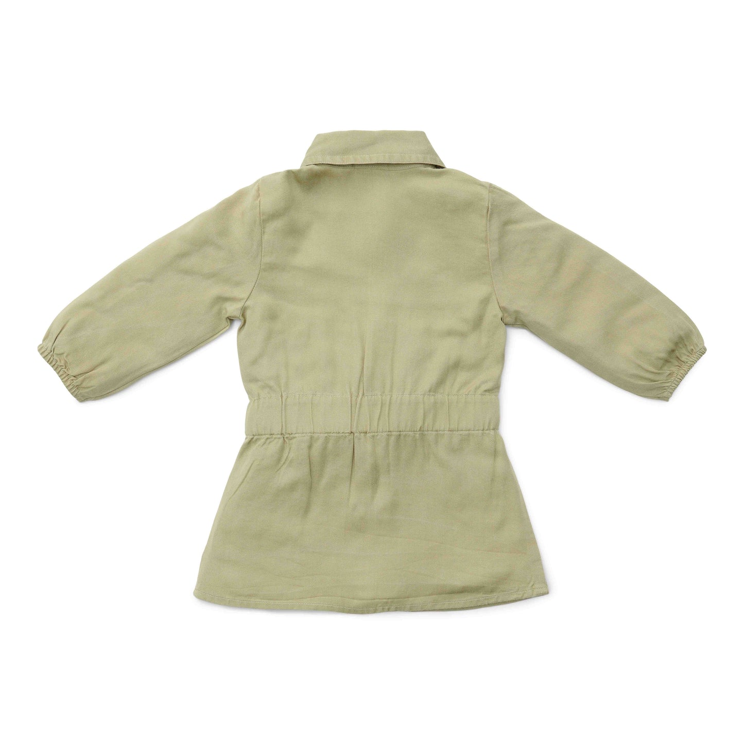 Jurk lange mouw Green