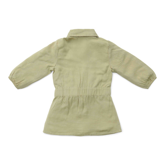 Dress long sleeve Green