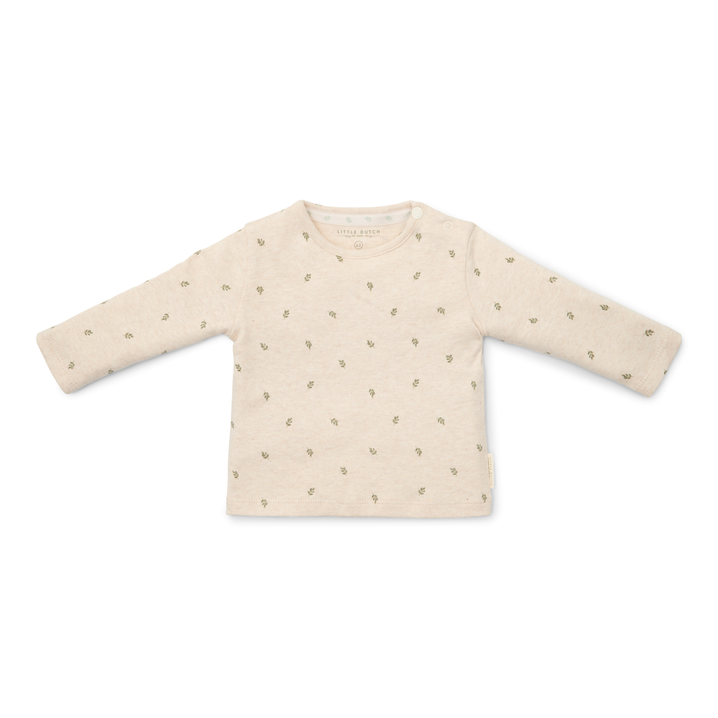 T-shirt lange mouw Green Leaves