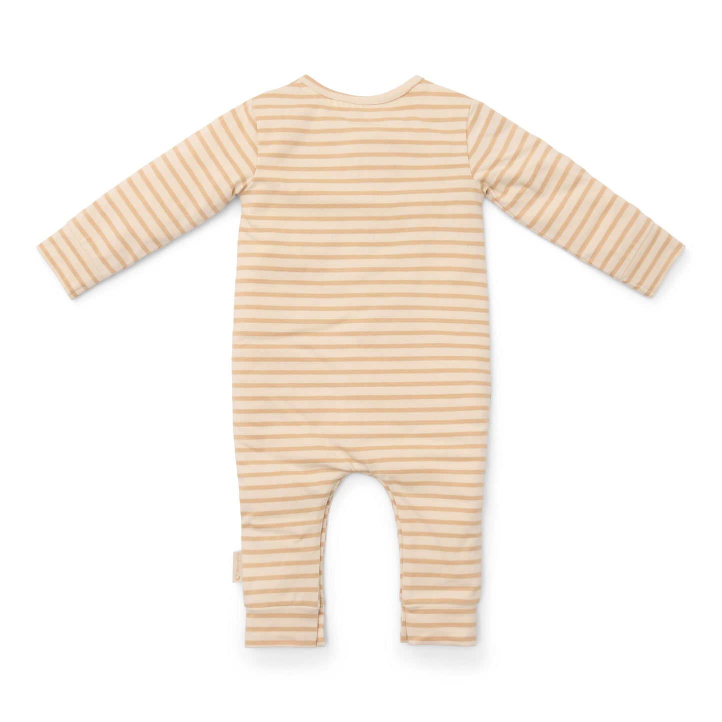 Éen-delige Pyjama Natural Stripes