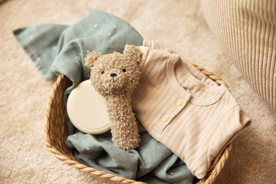 Rammelaar - Teddy Bear - Olive Green