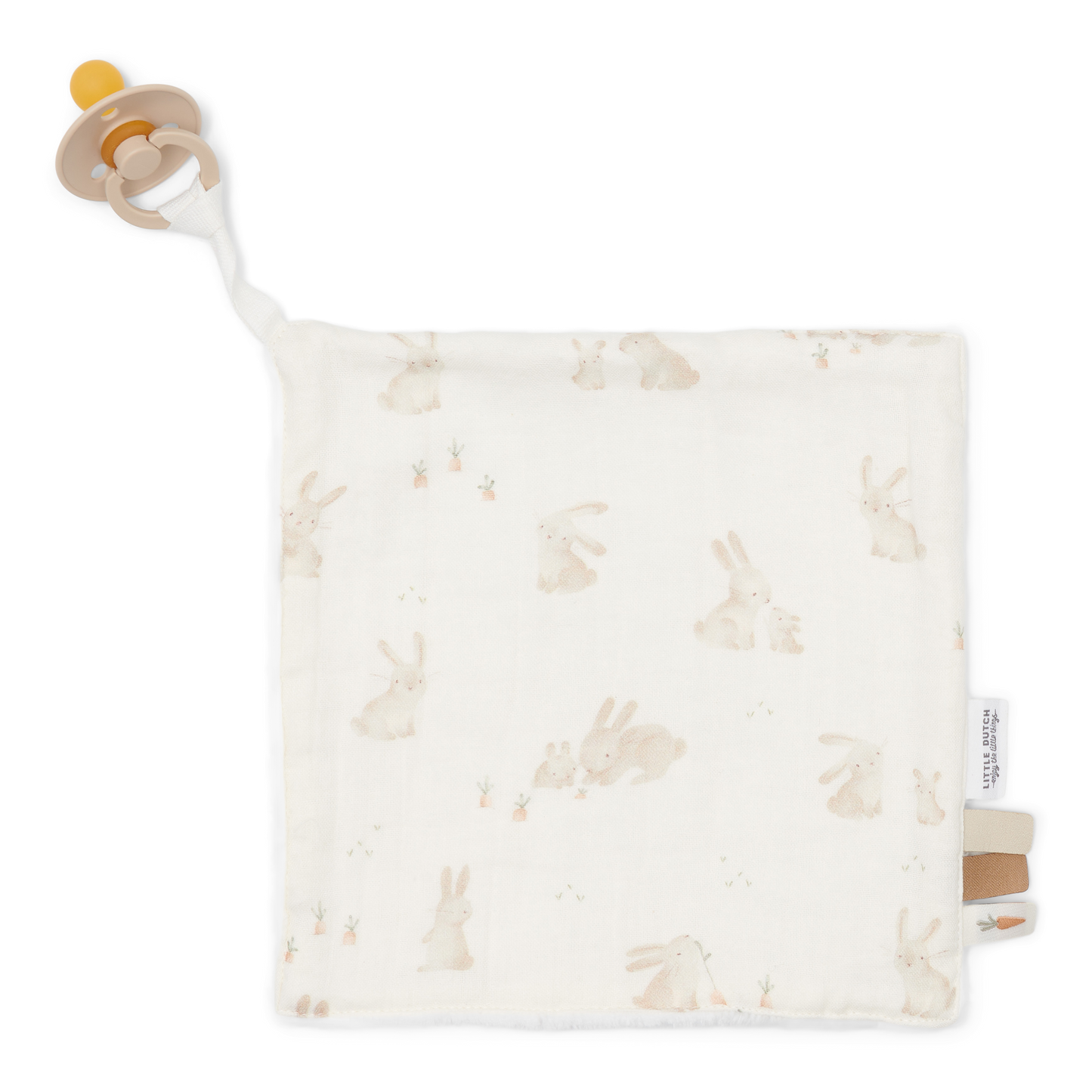 Pacifier cloth/Cuddle cloth hydrophilic Baby Bunny