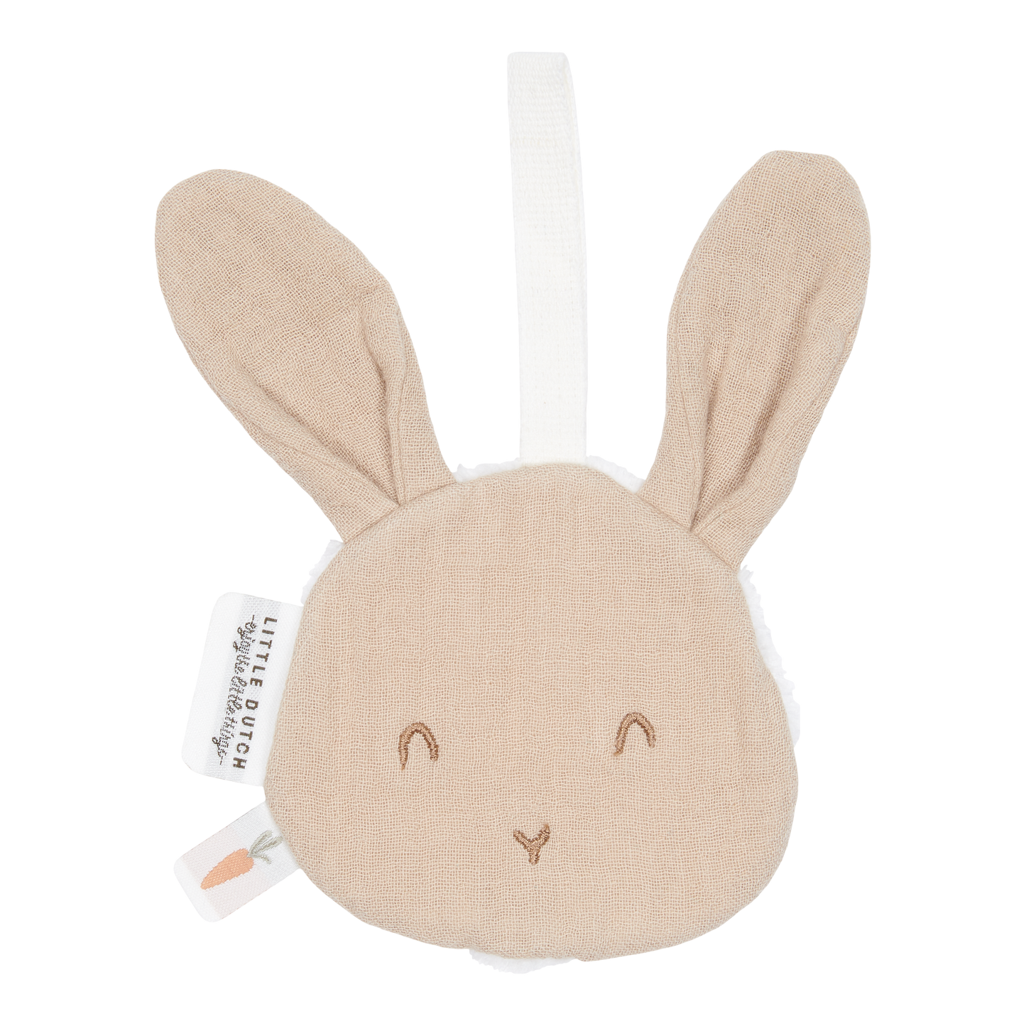 Pacifier cloth hydrophilic Rabbit Beige