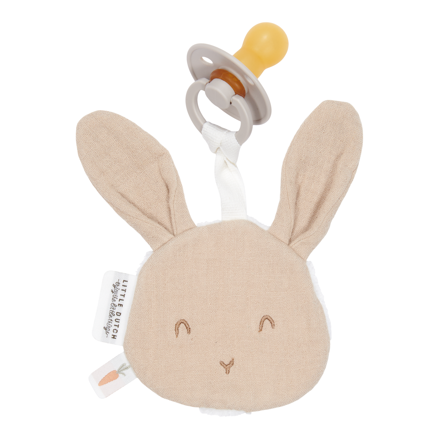 Pacifier cloth hydrophilic Rabbit Beige