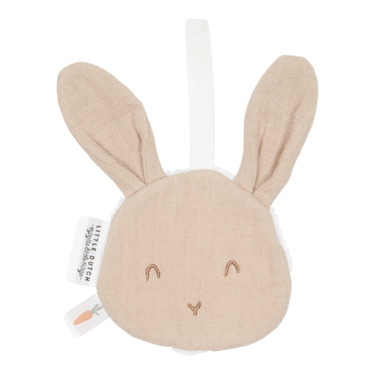 Pacifier cloth hydrophilic Rabbit Beige