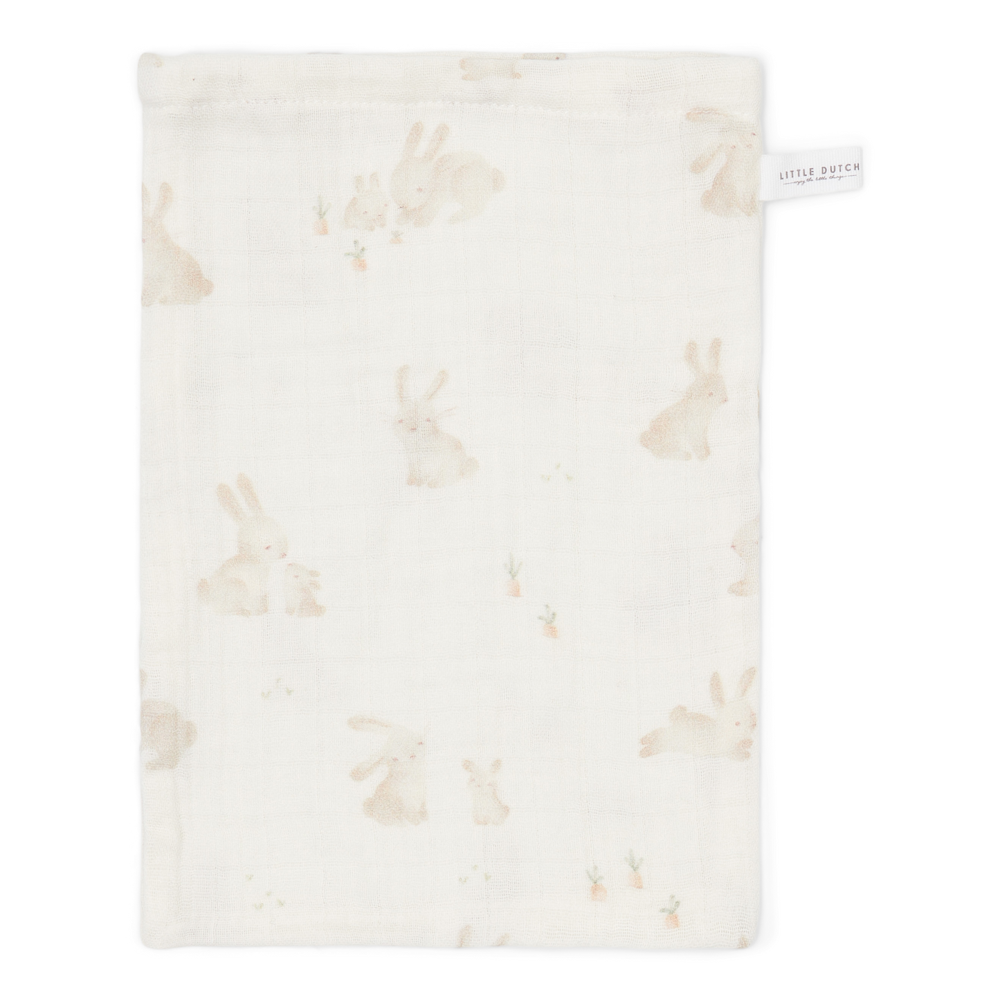 Washandjes set hydrofiel Baby Bunny / Beige
