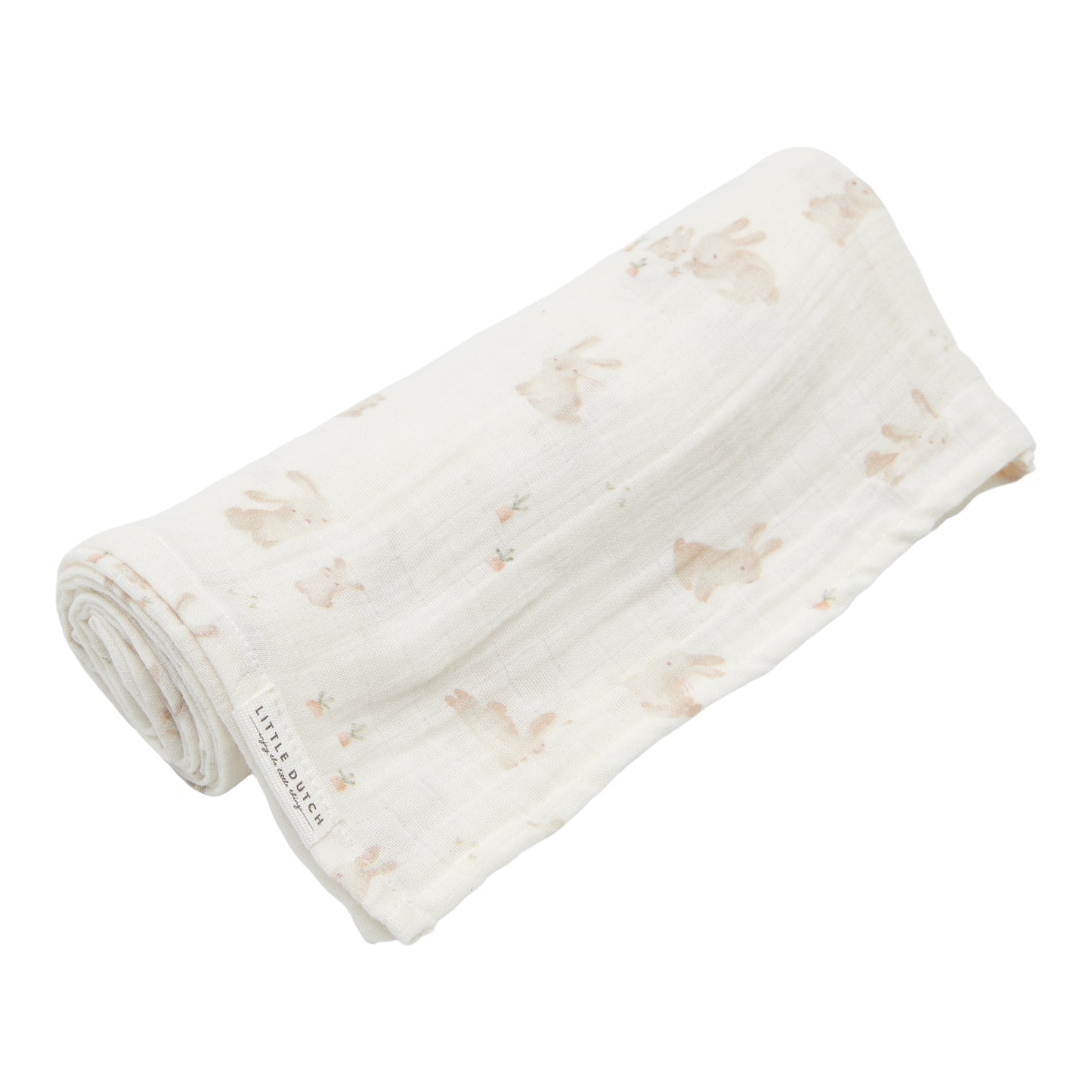 Swaddle doek hydrofiel 120 x 120 Baby Bunny