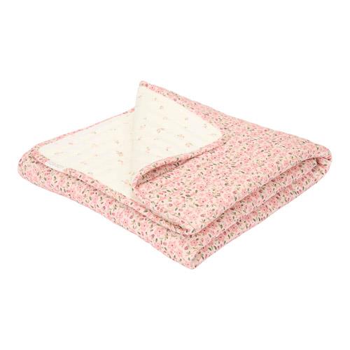 Wiegdeken - Roze - Fairy Floral