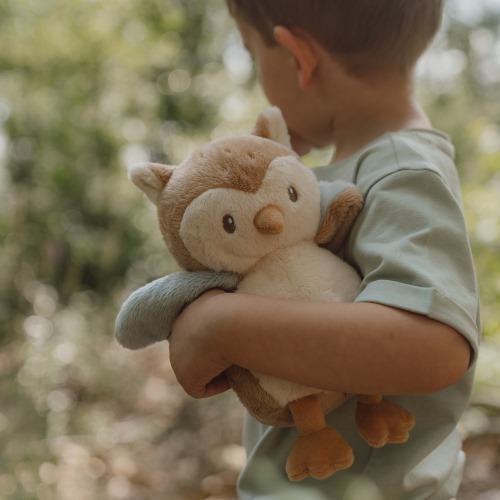 Knuffel Uil - Blauw - Forest Friends