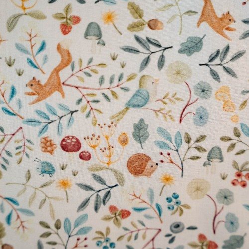 Wiegdeken - Meerkleurig - Forest Wonders