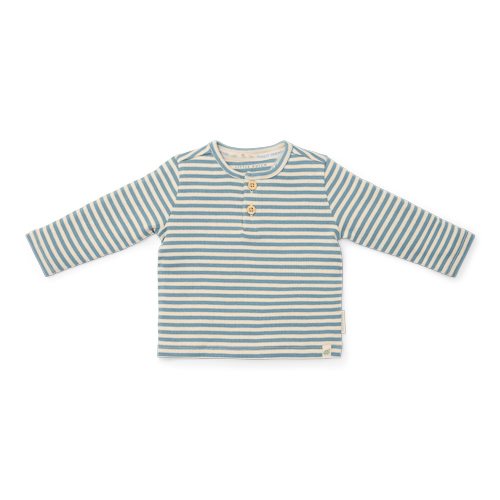 Shirt lange mouw - Blauw - Forest Friends - Stripe × 1