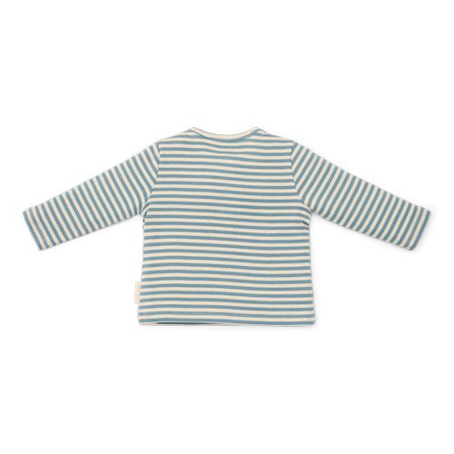 Shirt lange mouw - Blauw - Forest Friends - Stripe × 1