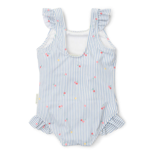 Badpak - Blauw - Sunny Flowers