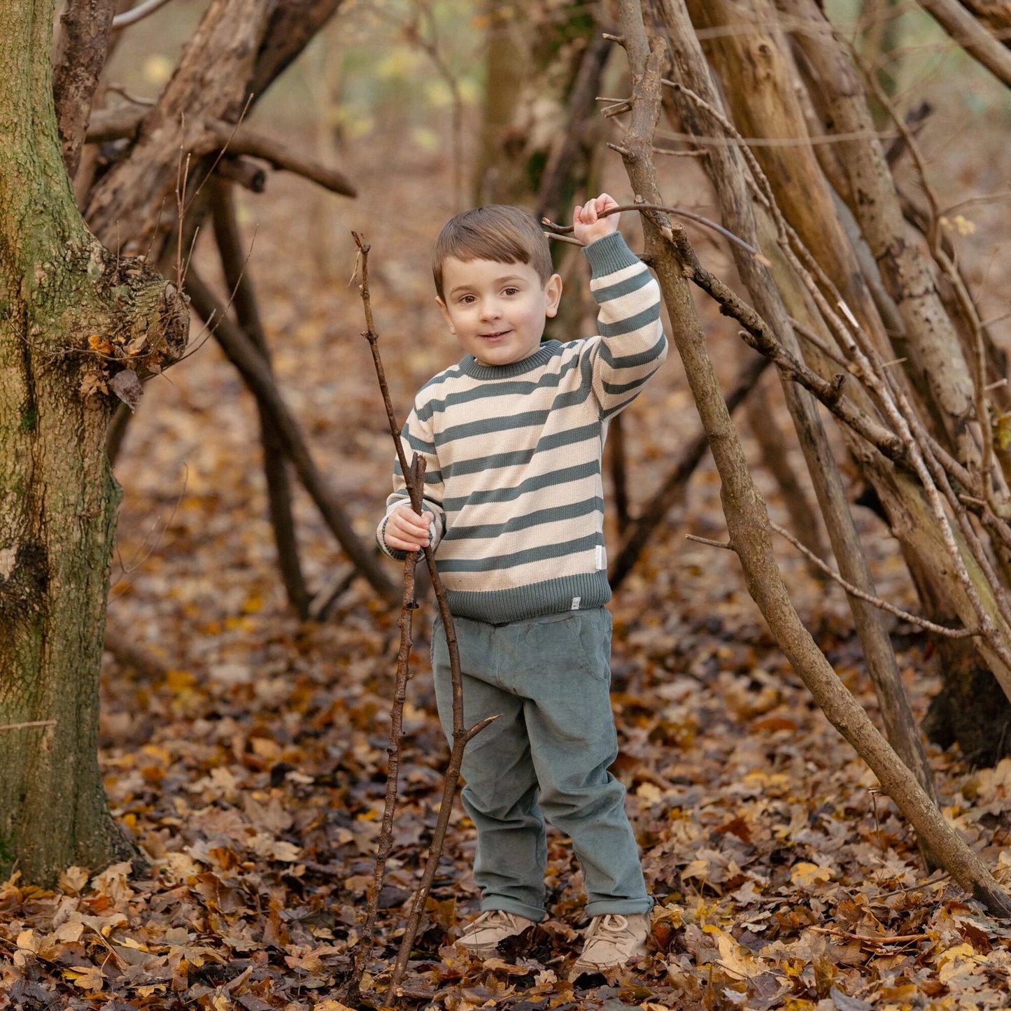 Ribbroek - Groen - Forest Friends