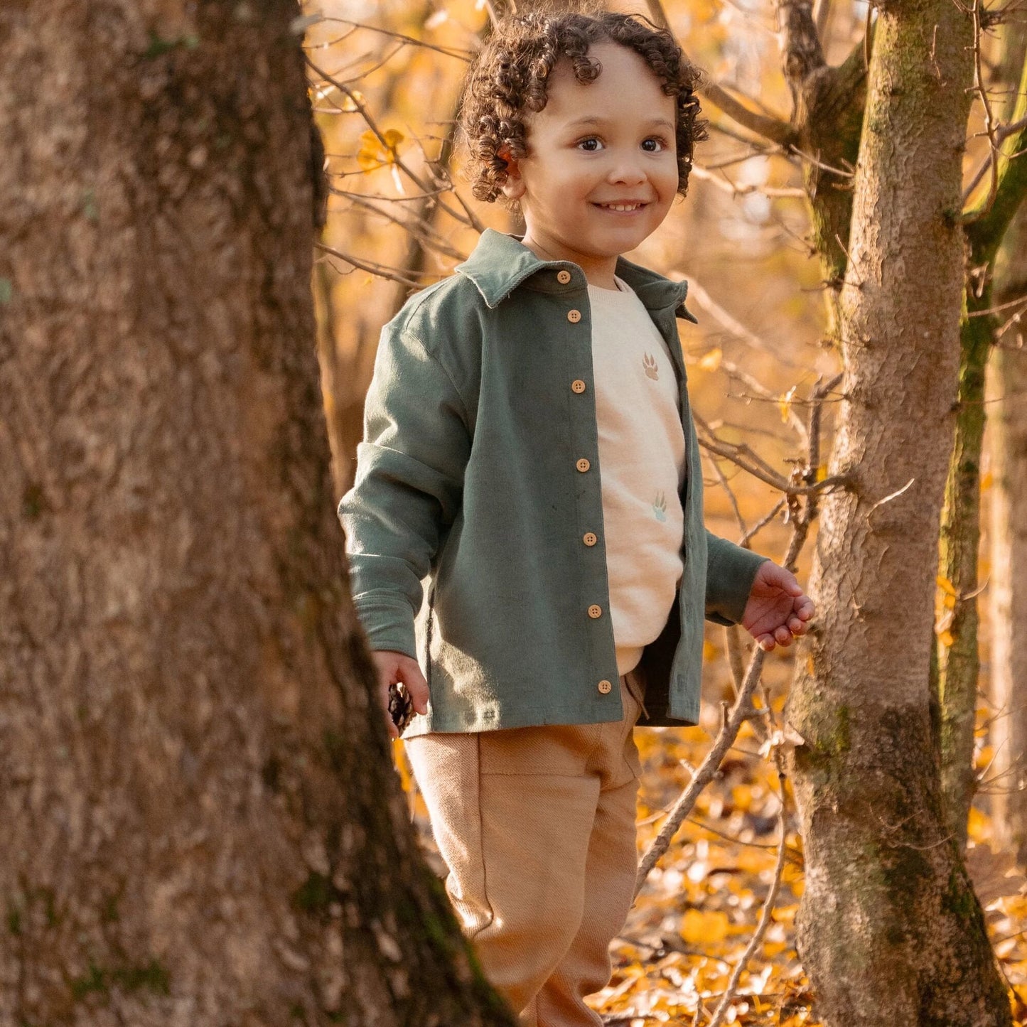 Sweatbroek - Bruin - Forest Friends
